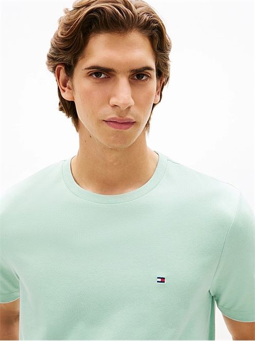 ess seasonal reg fit solid tee TOMMY HILFIGER | MW0MW39995MAI